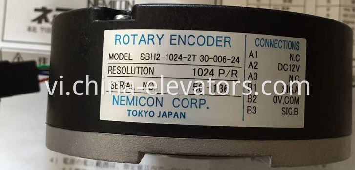 NEMICON ROTARY ENCODER for Fujitec Elevator Asynchronous Machines